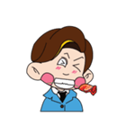 A Tie-Wearing Boy（個別スタンプ：25）