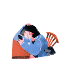 No More Work！（個別スタンプ：6）