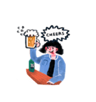 No More Work！（個別スタンプ：7）