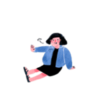 No More Work！（個別スタンプ：19）