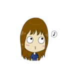 Shock Girl（個別スタンプ：4）