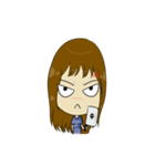 Shock Girl（個別スタンプ：13）