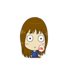Shock Girl（個別スタンプ：18）