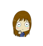 Shock Girl（個別スタンプ：21）