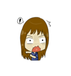 Shock Girl（個別スタンプ：22）
