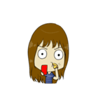 Shock Girl（個別スタンプ：25）
