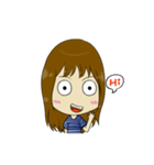 Shock Girl（個別スタンプ：33）