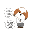 Dog office life（個別スタンプ：4）