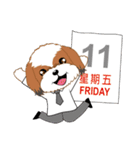 Dog office life（個別スタンプ：25）