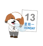 Dog office life（個別スタンプ：26）