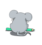 ネズミのちゅうさんのシリーズです。（個別スタンプ：8）