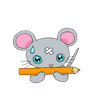 ネズミのちゅうさんのシリーズです。（個別スタンプ：9）