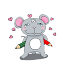 ネズミのちゅうさんのシリーズです。（個別スタンプ：23）