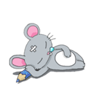 ネズミのちゅうさんのシリーズです。（個別スタンプ：26）