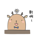 Mr.deer and bear friend（個別スタンプ：40）