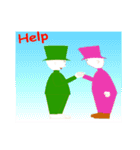 A kind man（個別スタンプ：14）