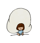 今日のイラスト5（個別スタンプ：21）