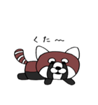 かわいいレッサーパンダ（個別スタンプ：2）
