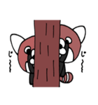 かわいいレッサーパンダ（個別スタンプ：28）