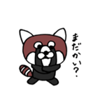 かわいいレッサーパンダ（個別スタンプ：33）