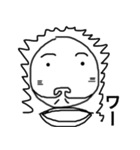 ちょっと変わった 人面月（個別スタンプ：40）