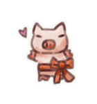 Pink pig's daily（個別スタンプ：4）