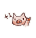 Pink pig's daily（個別スタンプ：18）