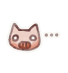 Pink pig's daily（個別スタンプ：24）