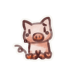 Pink pig's daily（個別スタンプ：31）