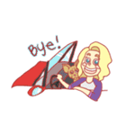 Grace and Buddy（個別スタンプ：14）