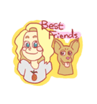 Grace and Buddy（個別スタンプ：38）