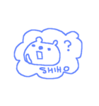 しほさんに贈るくまスタンプ shiho bear（個別スタンプ：39）