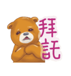 bear cute daily（個別スタンプ：25）