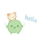 cactus＆hamster（個別スタンプ：1）