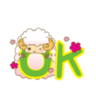ふわモフひつじ（個別スタンプ：4）