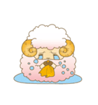 ふわモフひつじ（個別スタンプ：18）