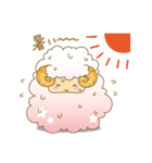 ふわモフひつじ（個別スタンプ：40）