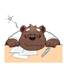 熊お父さんの日常（個別スタンプ：25）