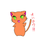 なないろにゃんこ（個別スタンプ：1）