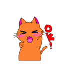 なないろにゃんこ（個別スタンプ：7）