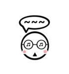 TWN Glasses face boy no.2（個別スタンプ：15）