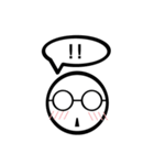 TWN Glasses face boy no.2（個別スタンプ：20）