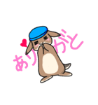 たれみみうさぎの椎名さん（個別スタンプ：13）