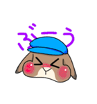 たれみみうさぎの椎名さん（個別スタンプ：23）