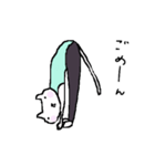 Cat, master yoga（個別スタンプ：4）