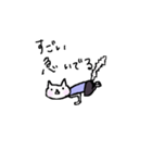 Cat, master yoga（個別スタンプ：37）