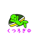 カメ吉くん（個別スタンプ：24）
