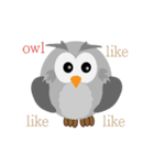 owl Like Like（個別スタンプ：1）