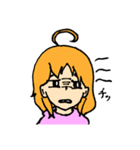 ゆるふわ系女の子スタンプ（個別スタンプ：19）