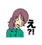 ゆるふわ系女の子スタンプ（個別スタンプ：21）